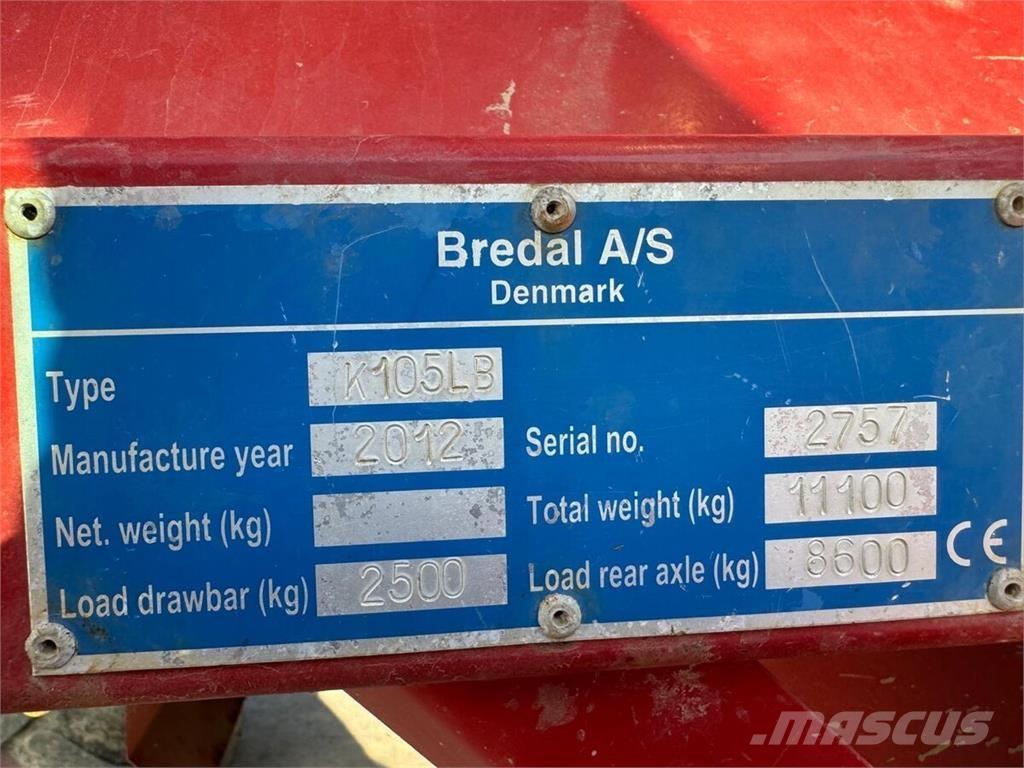 Bredal K105LB Muut lannoituskoneet ja lisävarusteet