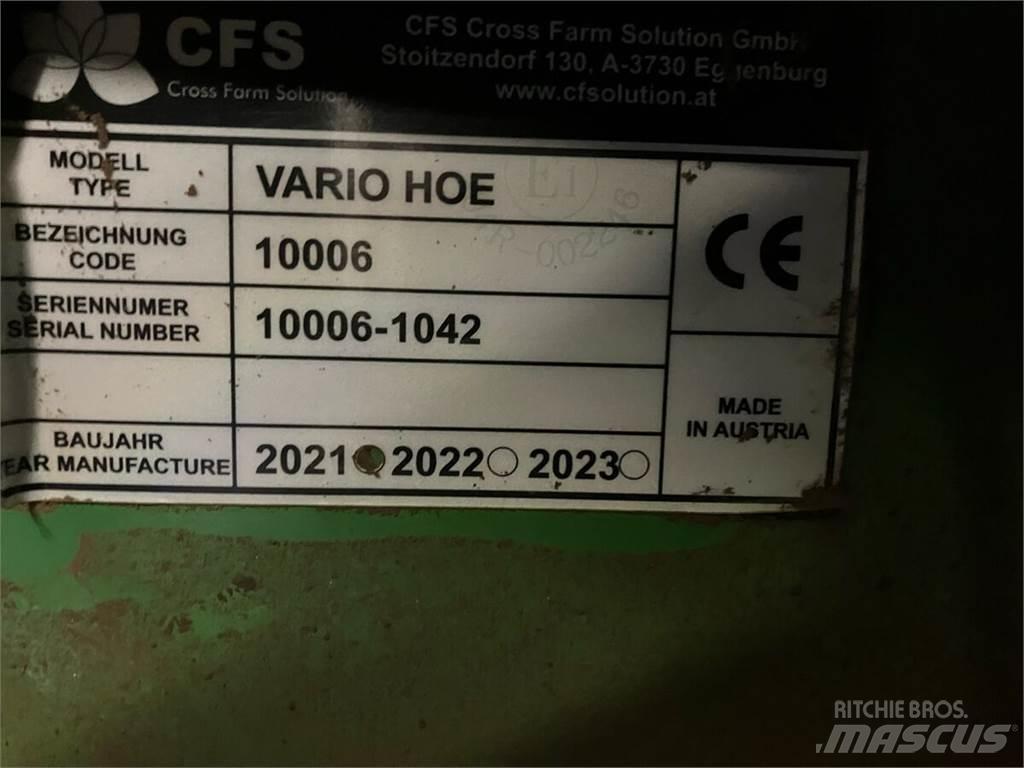  CFS VarioHoe Muut kylvö- ja istutuskoneet sekä lisävarusteet