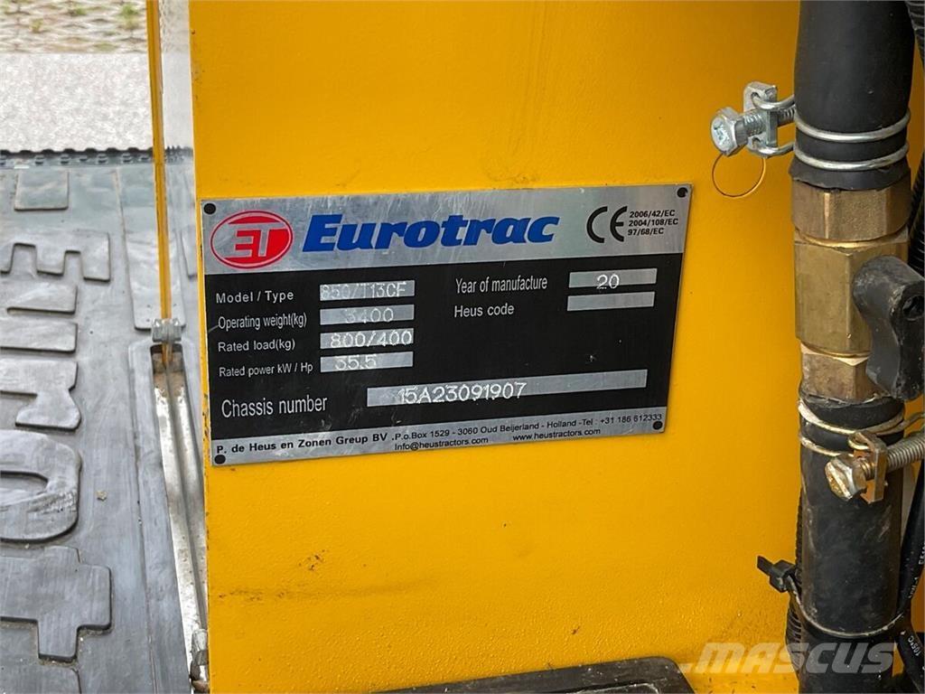 Eurotrac T 13-CF Etukuormaimet ja kaivuulaitteet