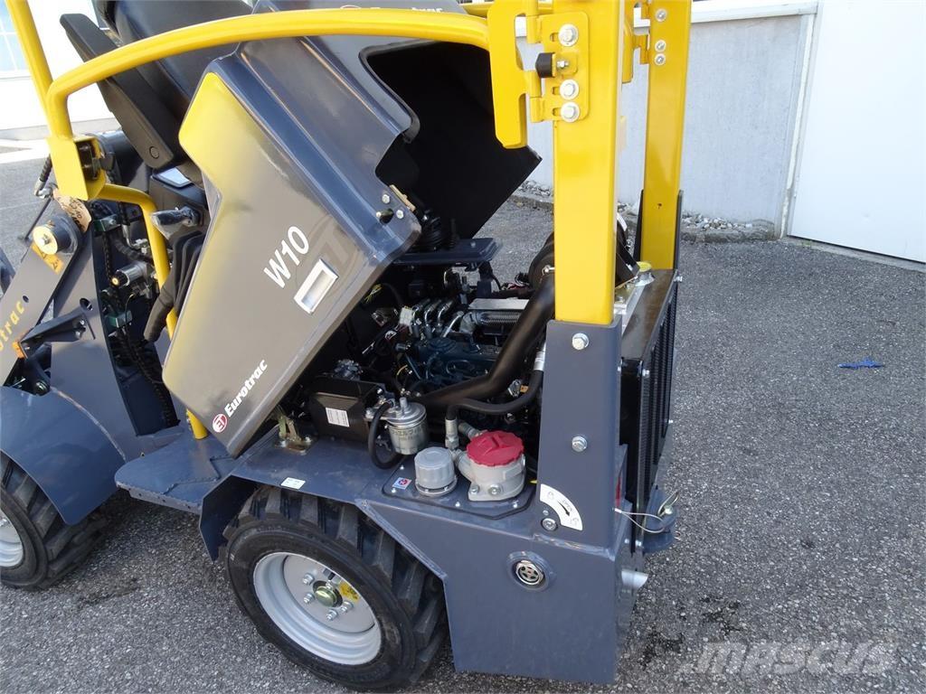 Eurotrac W10 Etukuormaimet ja kaivuulaitteet