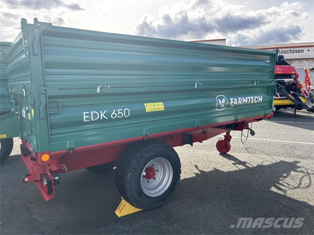Farmtech EDK 650HD Kippiperävaunut