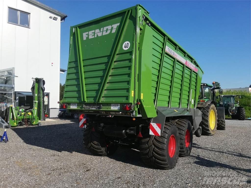Fendt Tigo PR 50 D Keräävät noukinvaunut ja silppurivaunut
