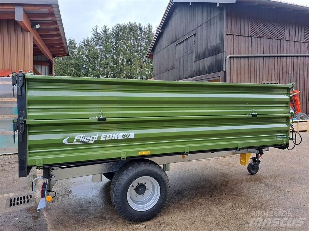 Fliegl EDK 60 Fox Kippiperävaunut