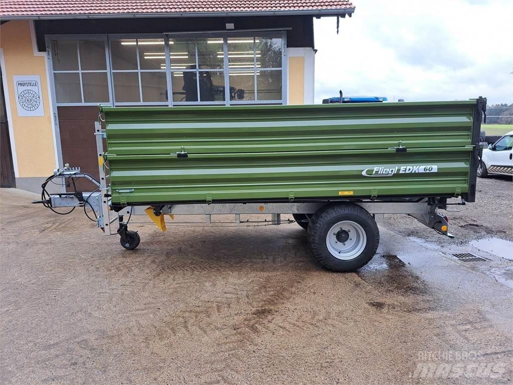 Fliegl EDK 60 Fox Kippiperävaunut