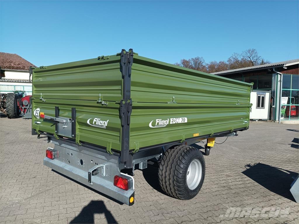 Fliegl EDK 70 FOX Kippiperävaunut