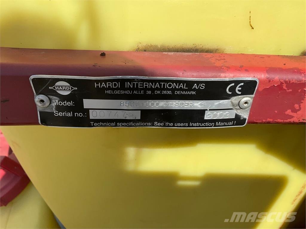 Hardi Master Hinattavat ruiskut