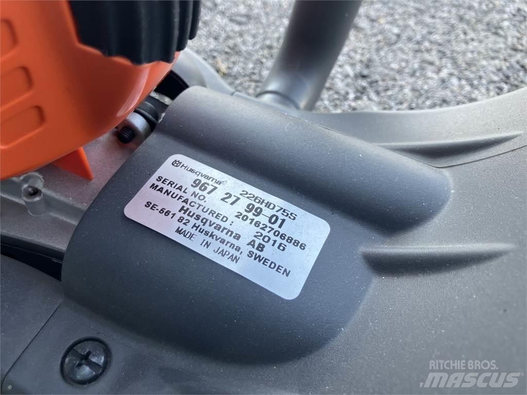 Husqvarna 226HD75S Muut ympäristökoneet