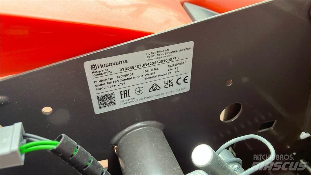 Husqvarna R 214TC Muut ympäristökoneet
