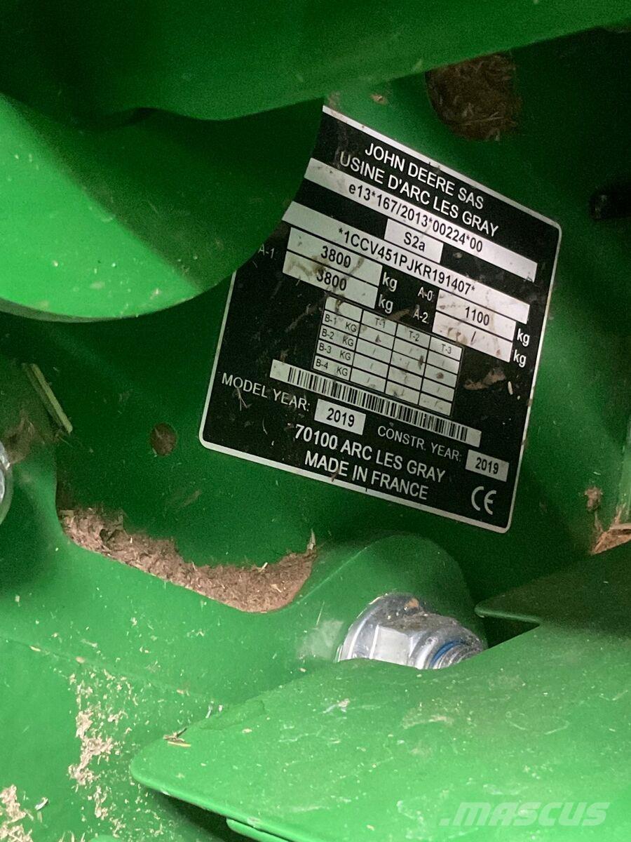 John Deere V451R Pyöröpaalaimet