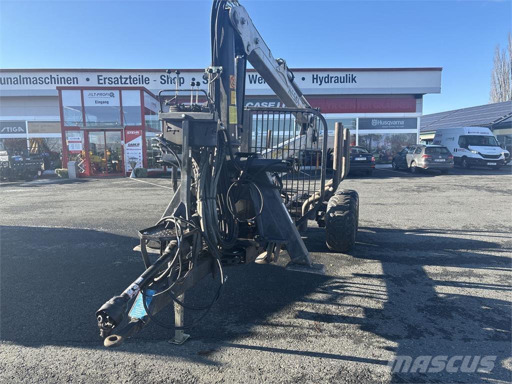 Kesla 9T+204T Metsäperävaunut