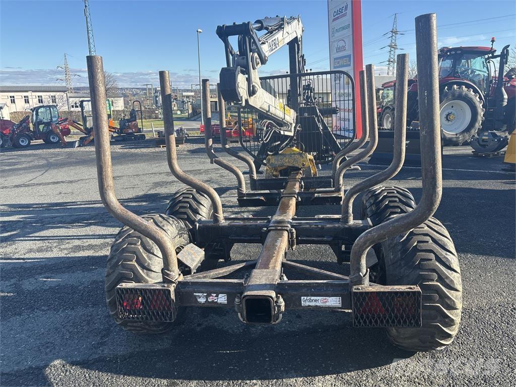 Kesla 9T+204T Metsäperävaunut