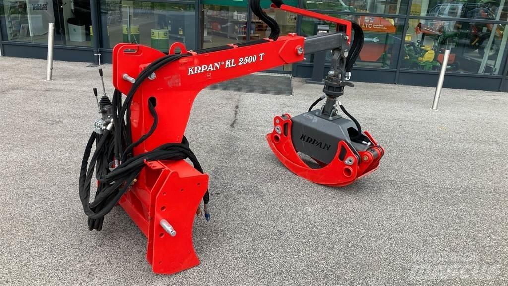 KL 2500T Juontokourat ja kuormaimet
