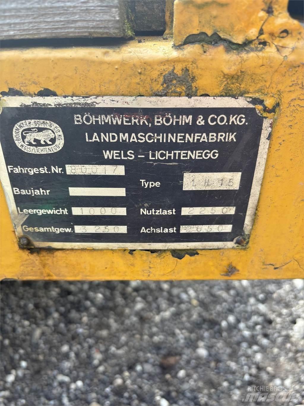  Ködel & Böhm Anhänger Muut perävaunut