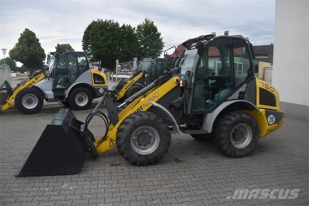 Kramer 750 Pyöräkuormaajat