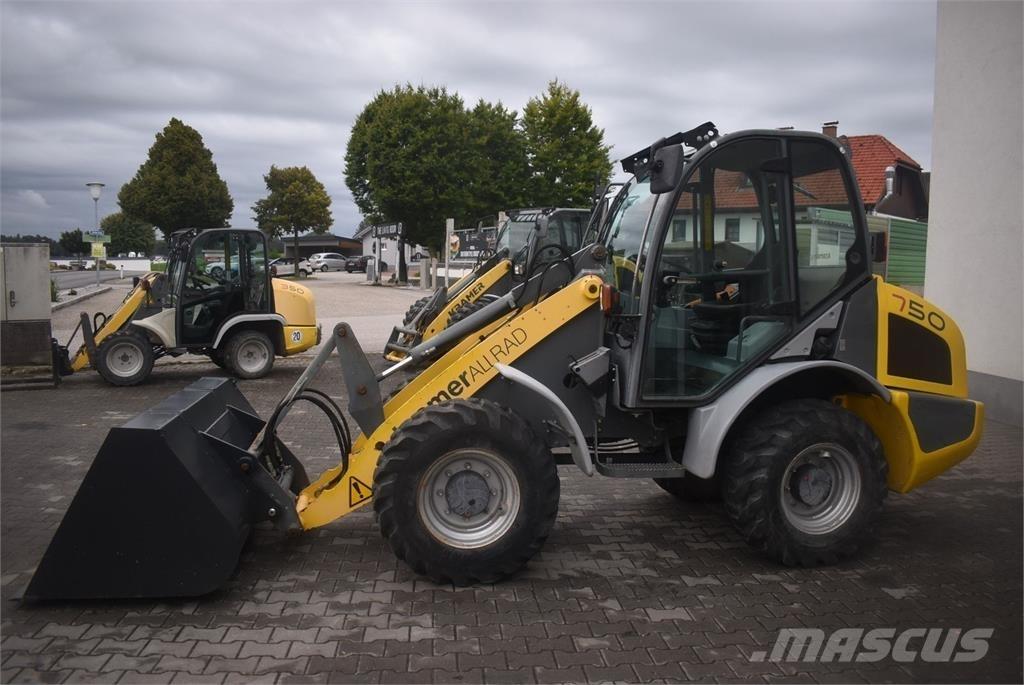 Kramer 750 Pyöräkuormaajat