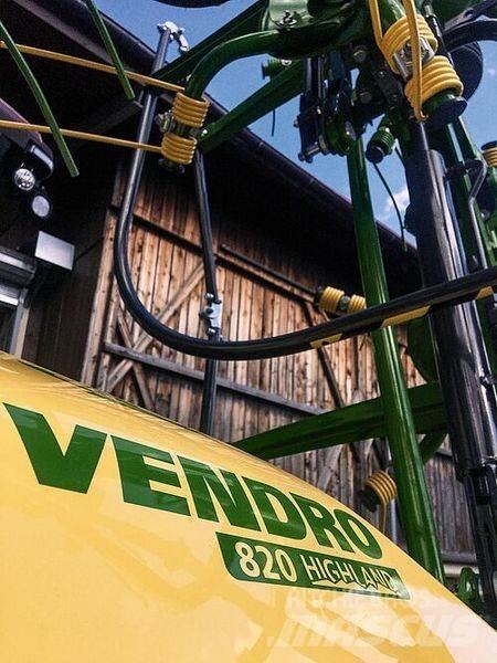 Krone 820 Vendro Pöyhimet ja haravat