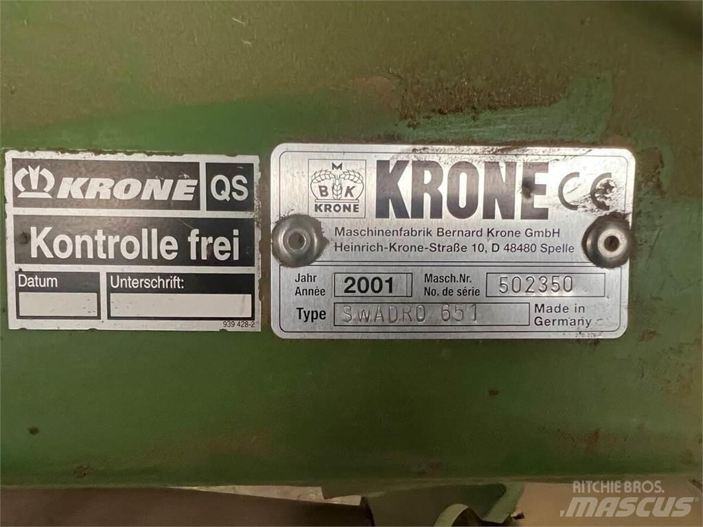 Krone Swadro 651 Swather-niittokoneet