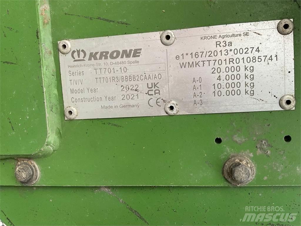 Krone TX 460 GL Keräävät noukinvaunut ja silppurivaunut