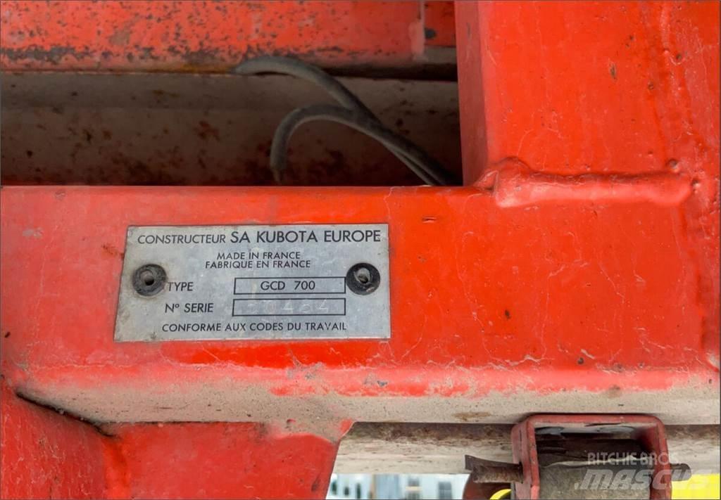 Kubota GCD 700 Muut ympäristökoneet