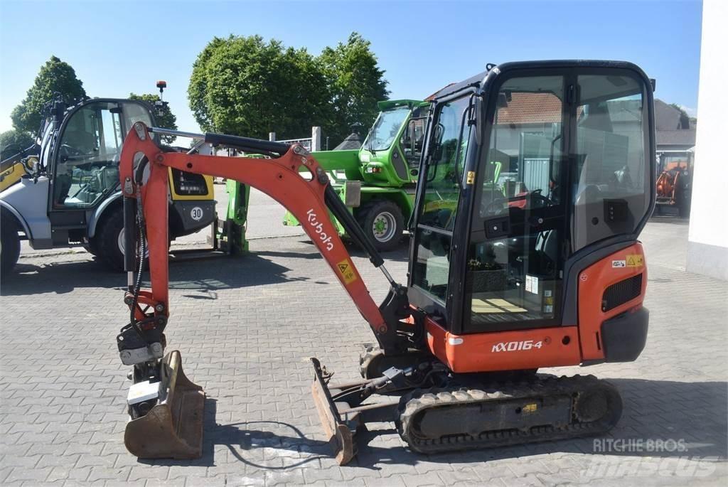 Kubota KX016-4 Minikaivukoneet < 7t
