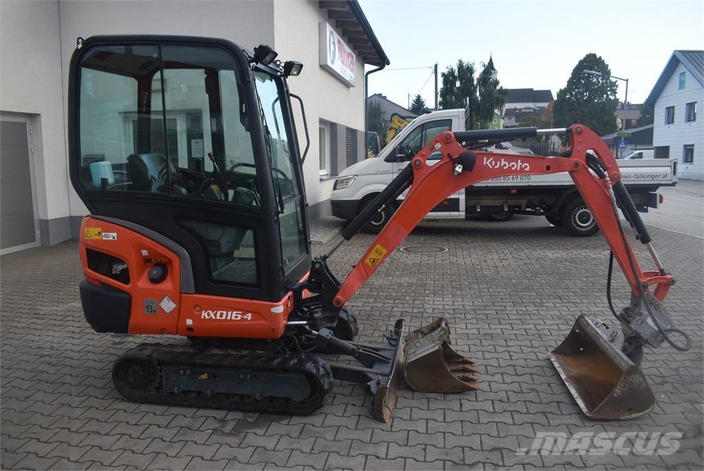 Kubota KX016-4 Minikaivukoneet < 7t