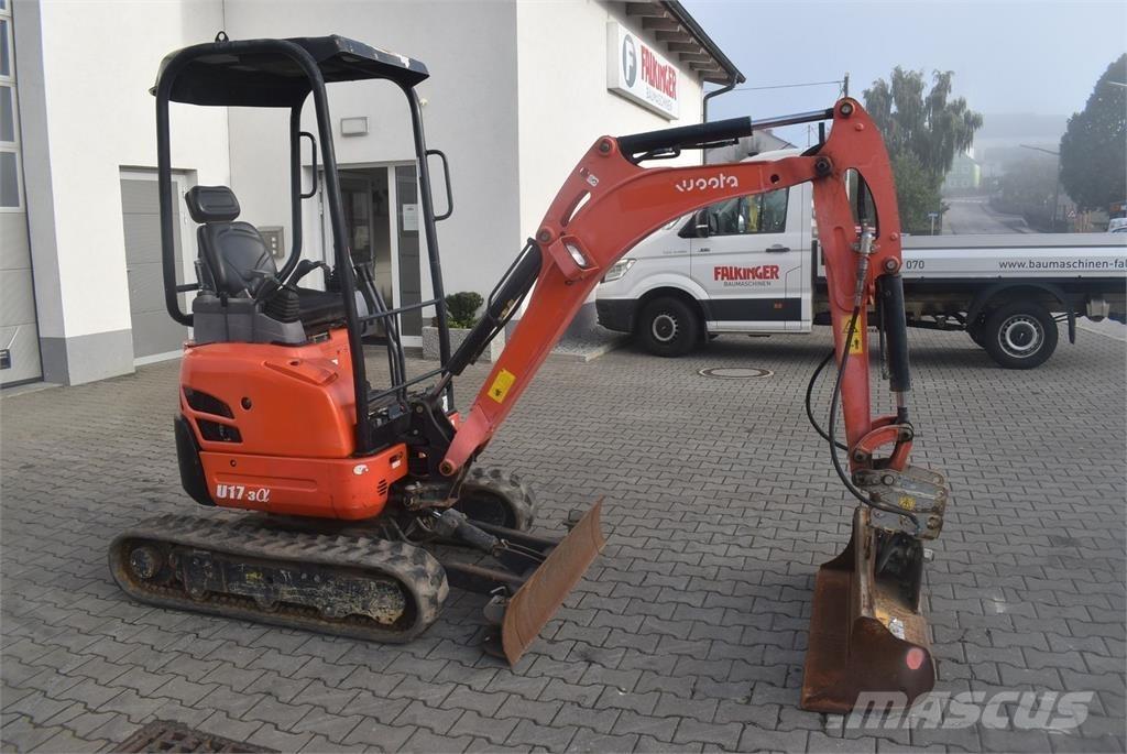 Kubota U17-3a Minikaivukoneet < 7t
