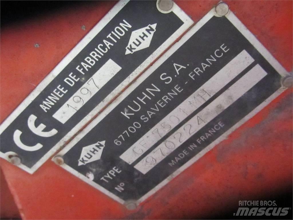 Kuhn GF 7501 MH Pöyhimet ja haravat