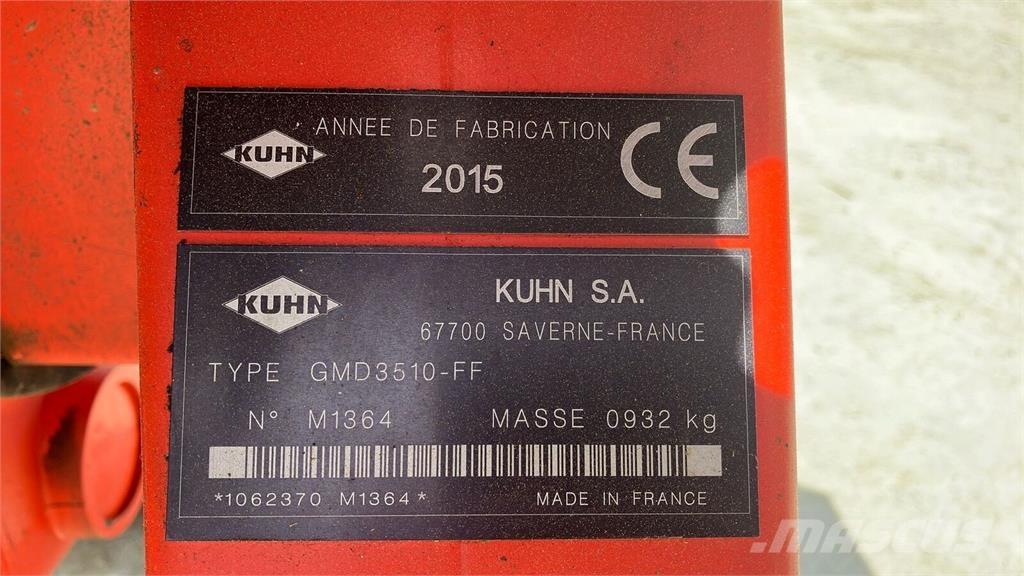 Kuhn GMD 3510 FF Niittokoneet