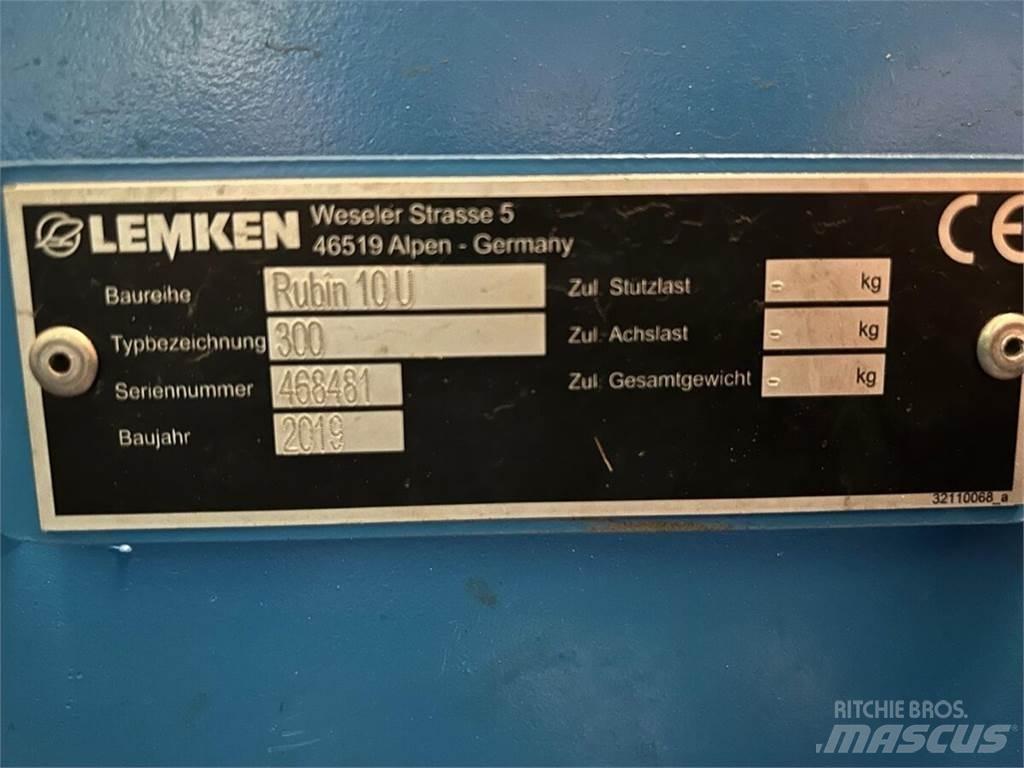 Lemken Rubin U 10 Kiekkomultaimet ja lautasäkeet