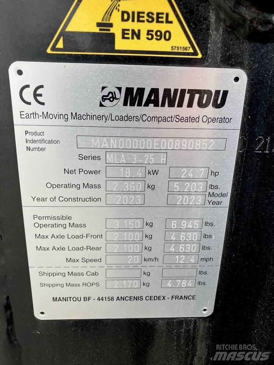 Manitou MLA 3-25 Etukuormaimet ja kaivuulaitteet