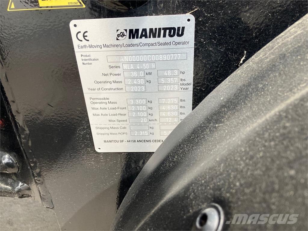Manitou MLA 4-50 Etukuormaimet ja kaivuulaitteet