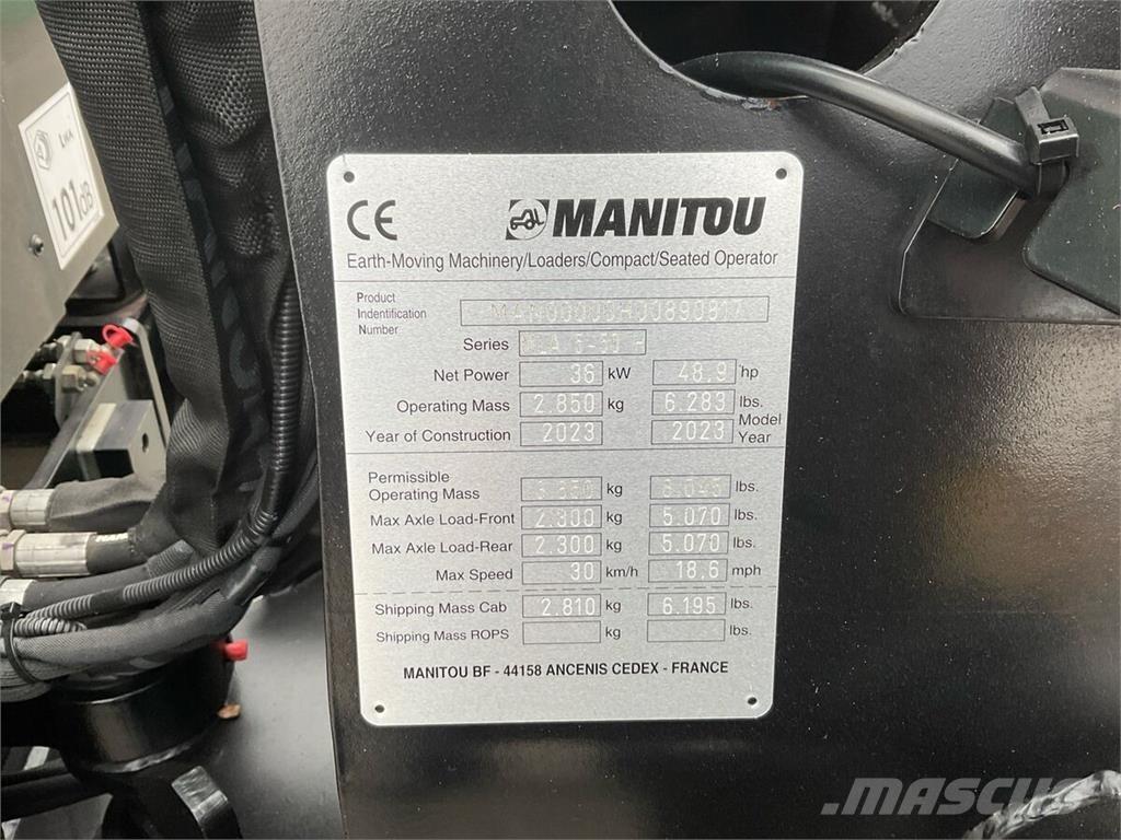 Manitou MLA 5-50 H Etukuormaimet ja kaivuulaitteet