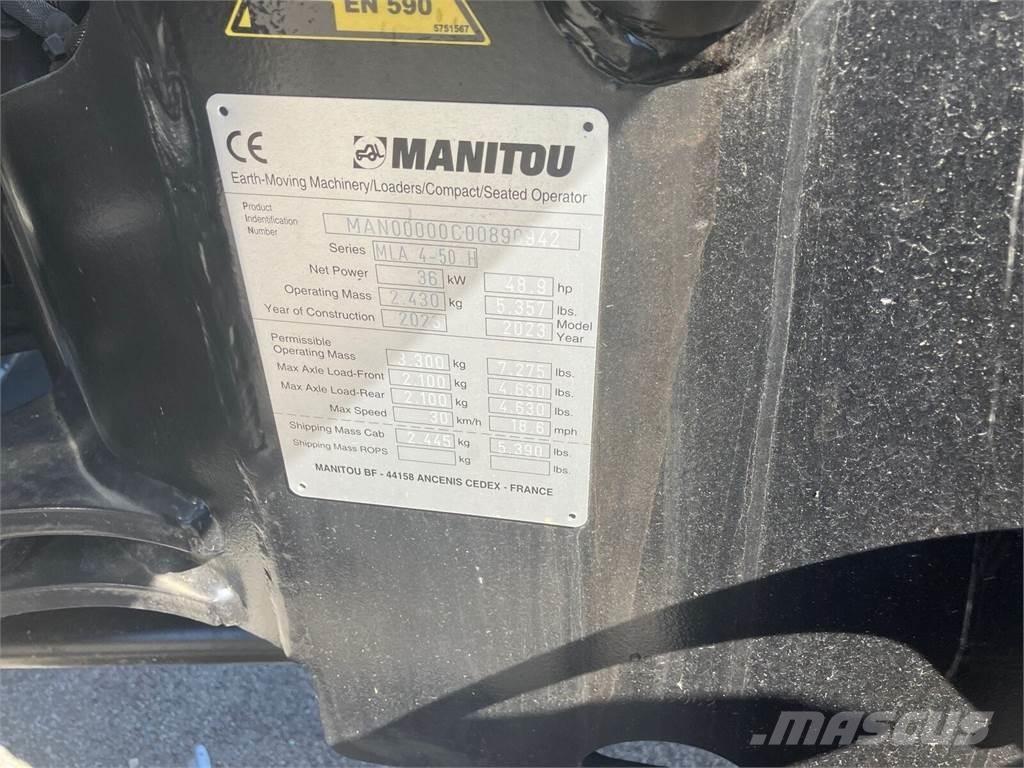 Manitou MLA4-50 Etukuormaimet ja kaivuulaitteet