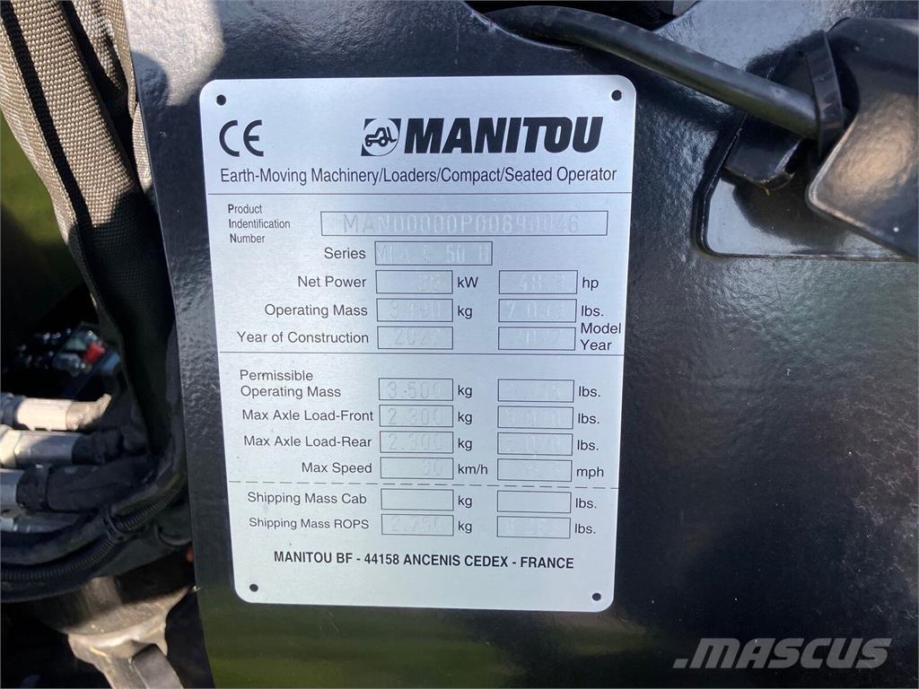 Manitou MLA5-50 Etukuormaimet ja kaivuulaitteet