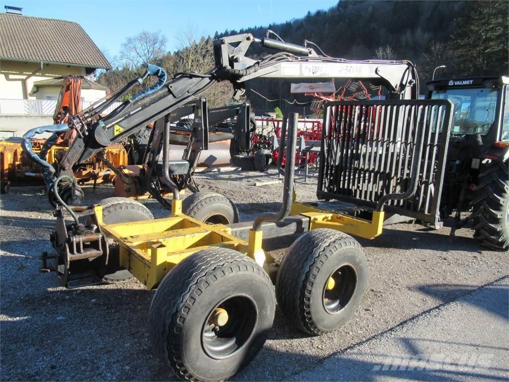 Moheda 7 + FMV 250 Metsäperävaunut
