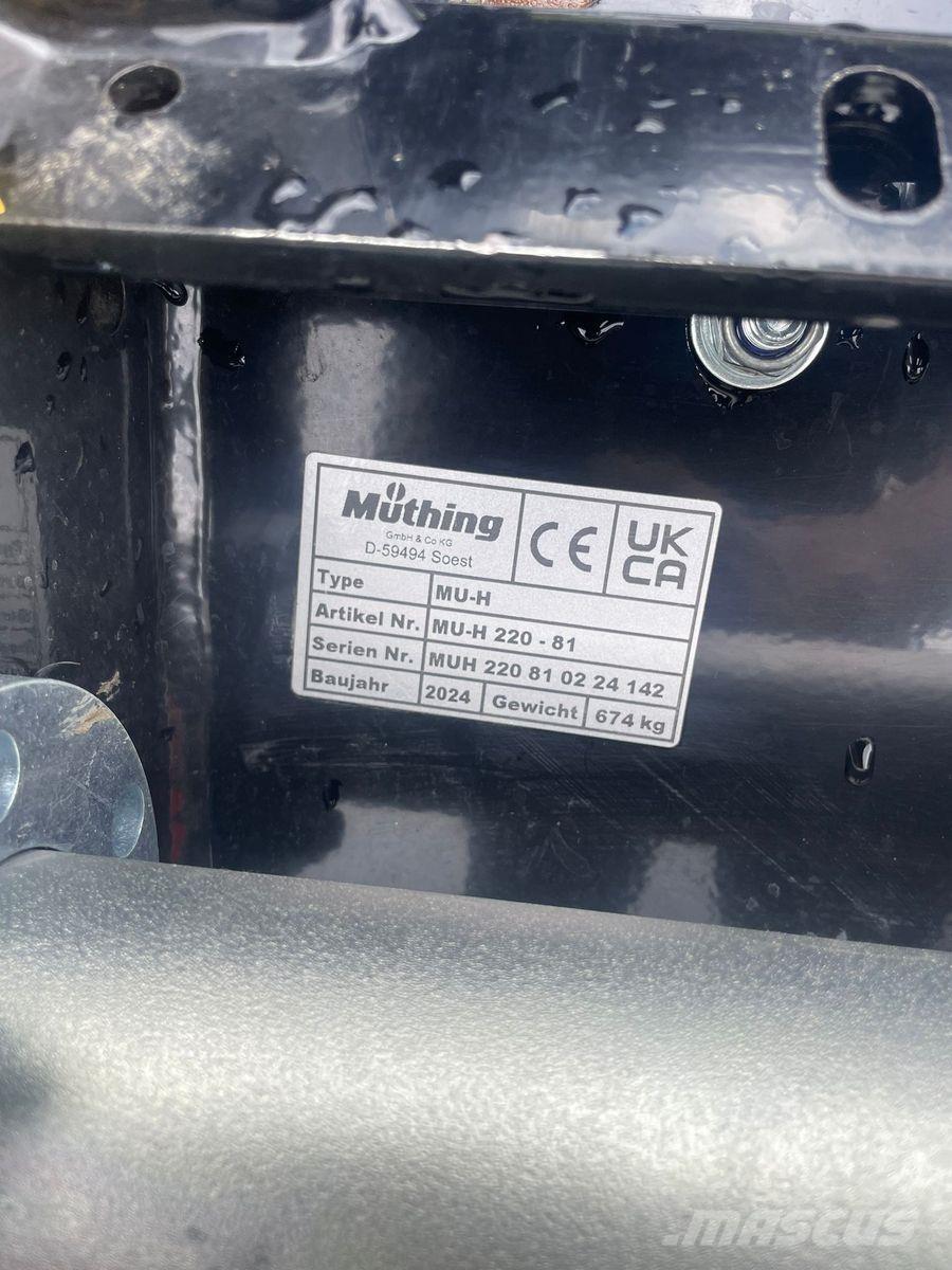 Müthing MU-AS220 Kesantoleikkurit ja -murskaimet