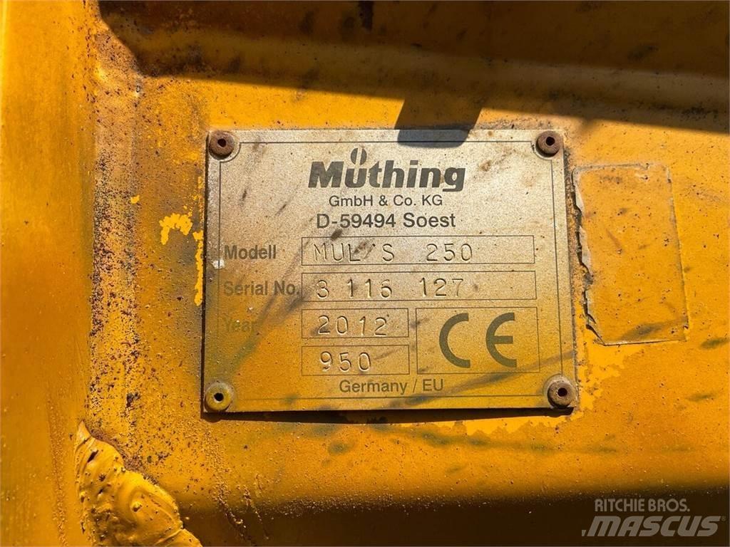 Müthing MUL/S 250 Kesantoleikkurit ja -murskaimet