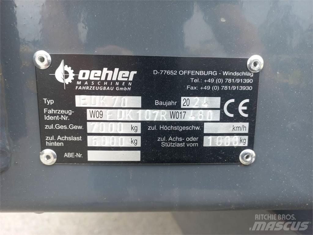 Oehler EDK 70 Kippiperävaunut