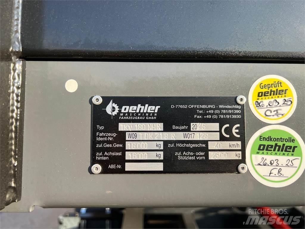 Oehler TDK 180 Kippiperävaunut