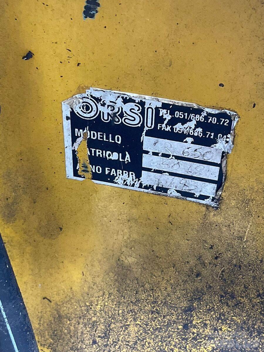 Orsi CR 650 Kesantoleikkurit ja -murskaimet