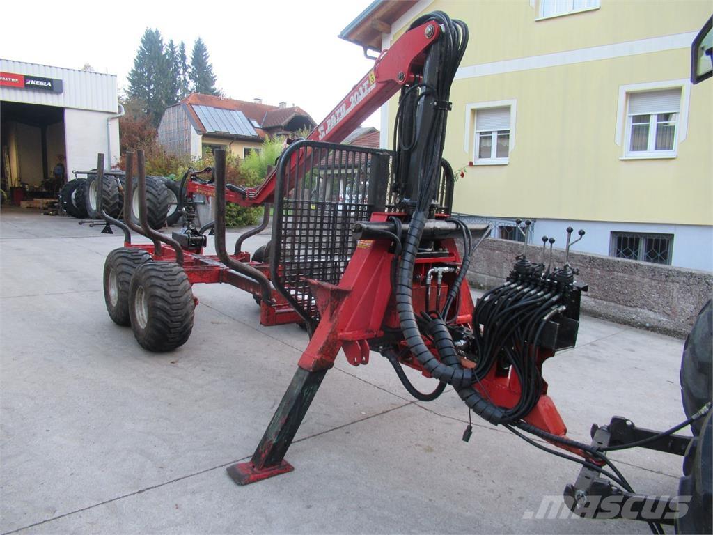 Patu 8T + 203T Metsäperävaunut