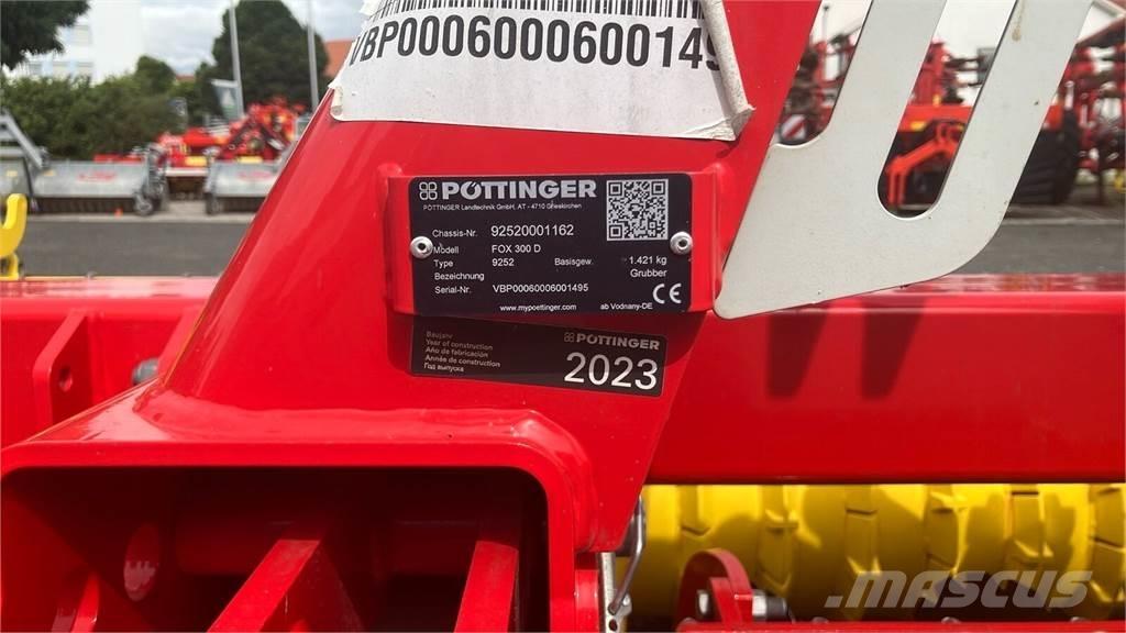 Pöttinger Fox 300D Kiekkomultaimet ja lautasäkeet