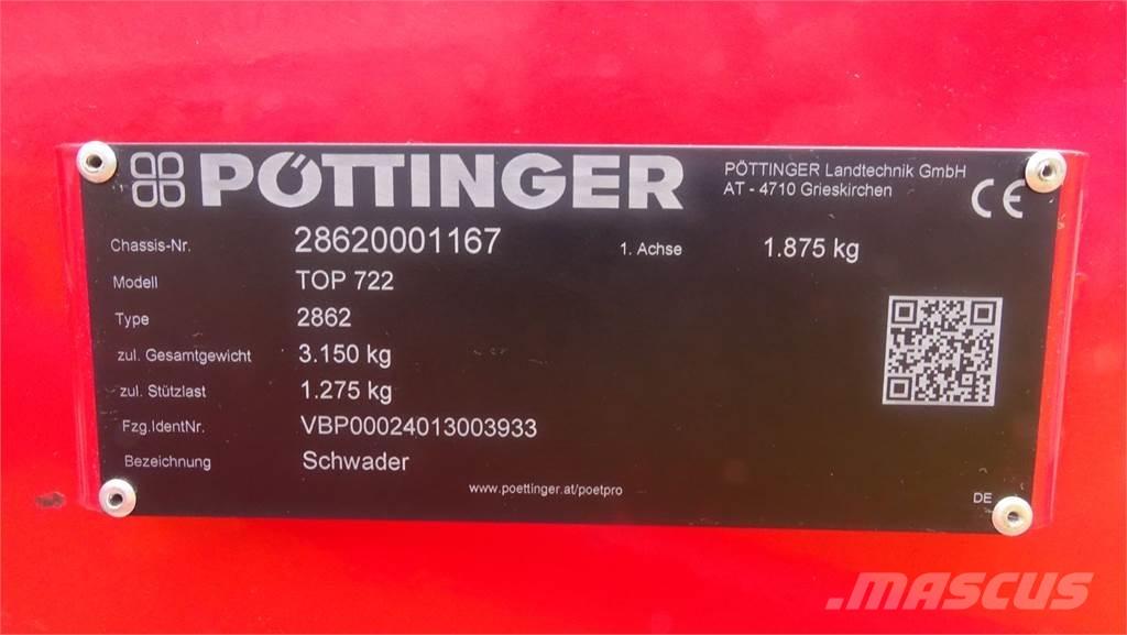 Pöttinger TOP 722 Swather-niittokoneet