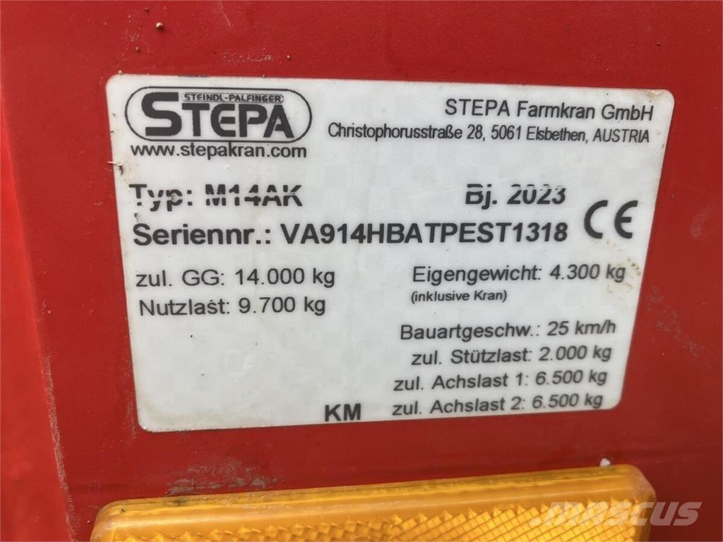 Stepa M14AK FZ7090 Metsäperävaunut