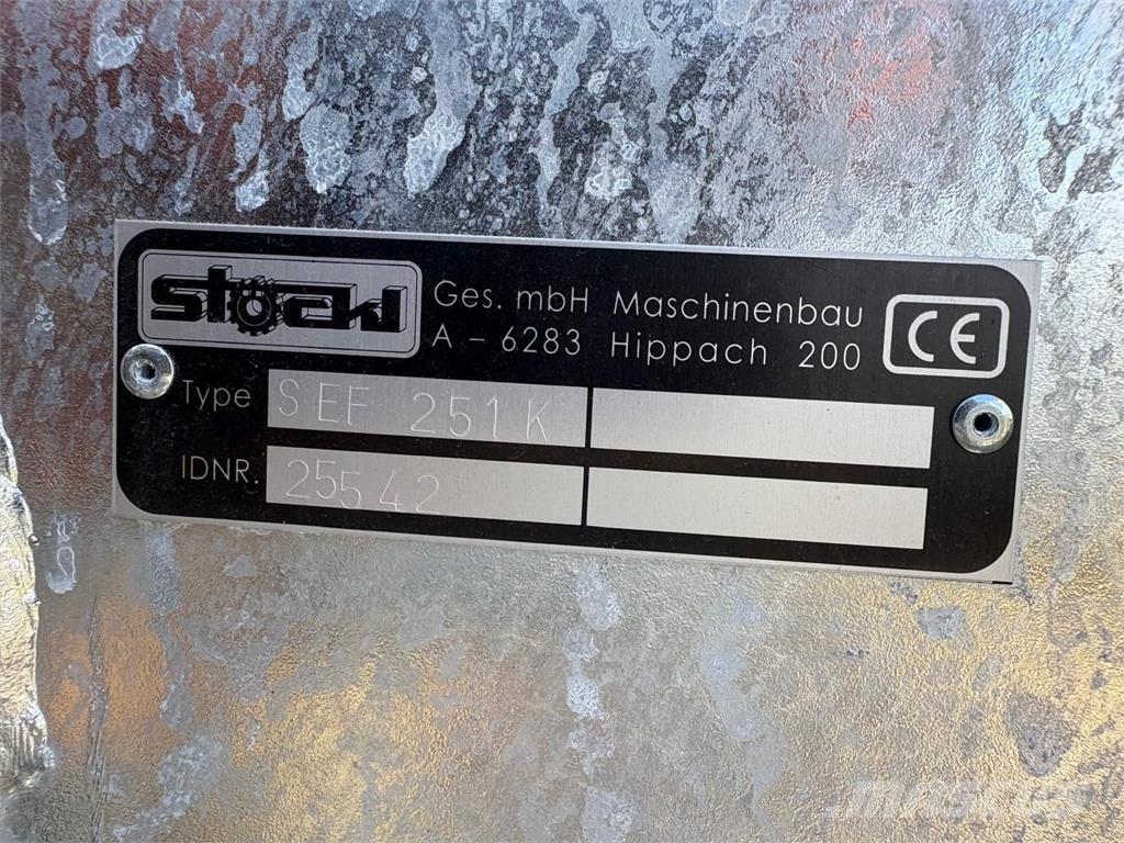  Stöckl SEF 251 K Muut heinä- ja tuorerehukoneet