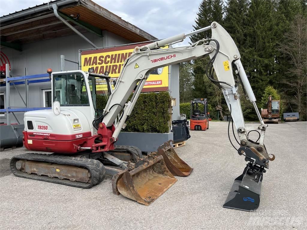 Takeuchi TB 260 Minikaivukoneet < 7t