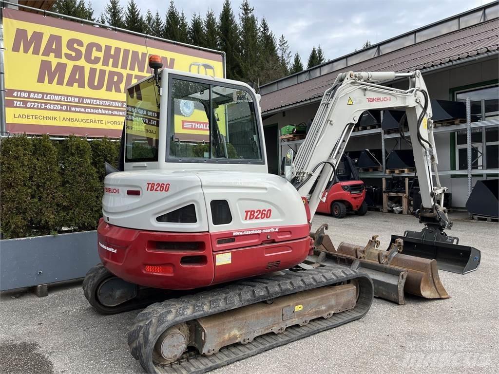 Takeuchi TB 260 Minikaivukoneet < 7t