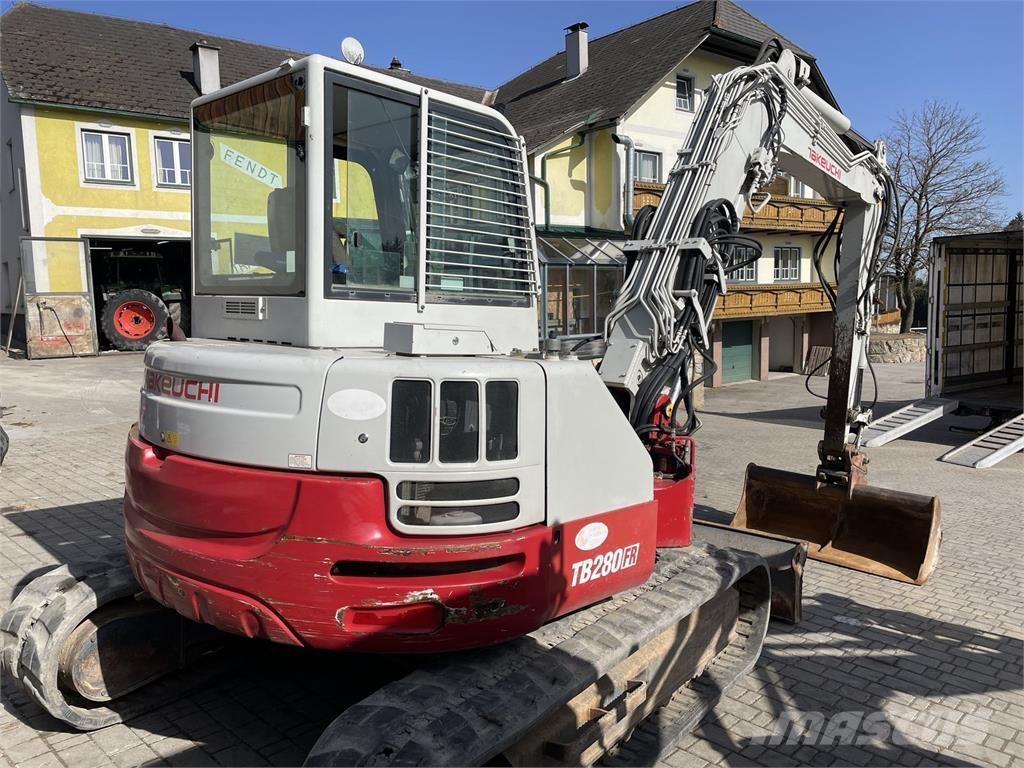 Takeuchi TB 280 FR Minikaivukoneet < 7t