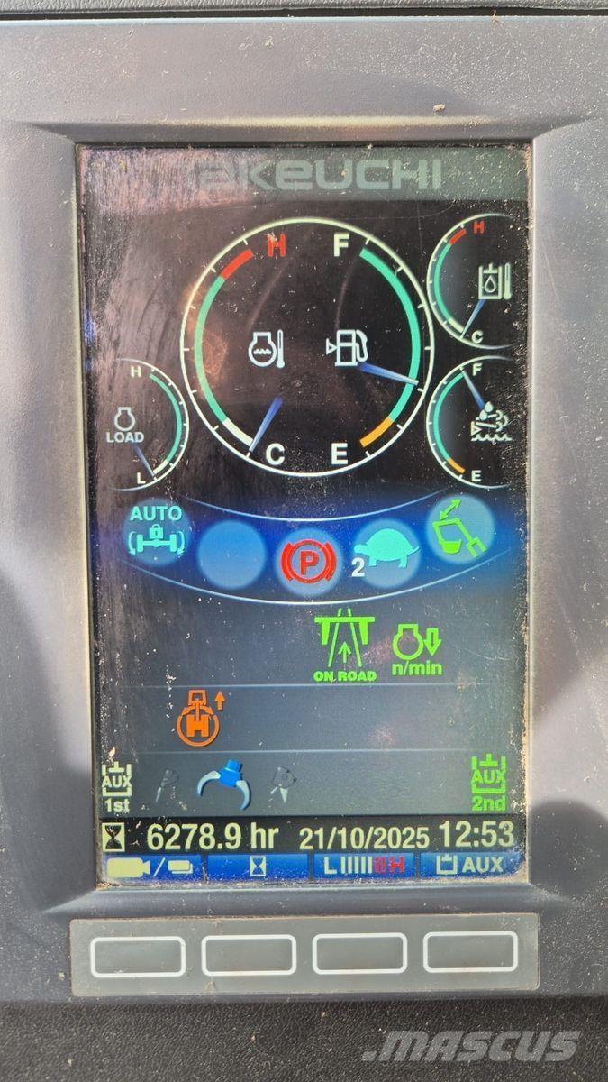 Takeuchi TB 295 W Pyöräkaivukoneet