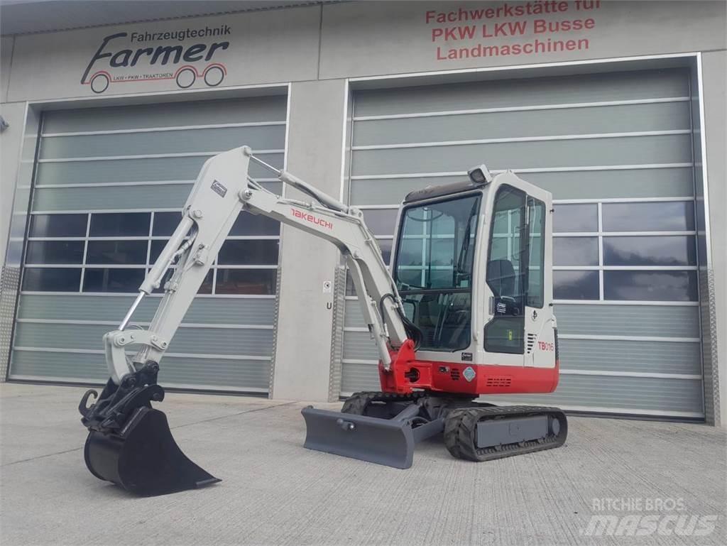 Takeuchi TB016 Minikaivukoneet < 7t